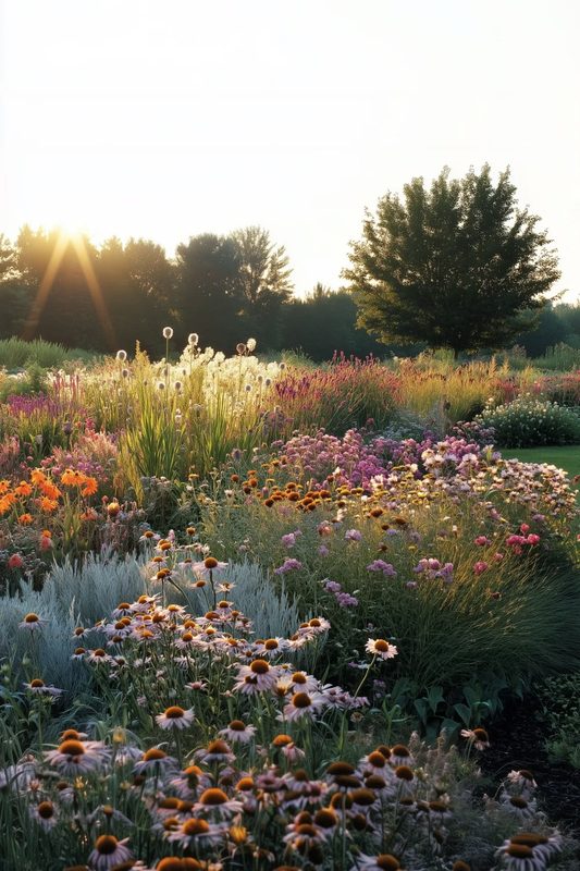 Piet Oudolf gardens and new perennial…